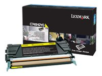 Lexmark - À rendement élevé - jaune - original - cartouche de toner LCCP, LRP - pour Lexmark C748de, C748dte, C748e, CS748de C748H2YG