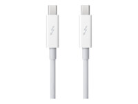 Apple - Câble Thunderbolt - Mini DisplayPort (M) pour Mini DisplayPort (M) - 2 m - blanc MD861ZM/A