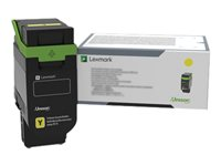 Lexmark - Jaune - original - boîte - cartouche de toner LCCP - pour Lexmark CS632dwe, CX635adwe 75M0X40