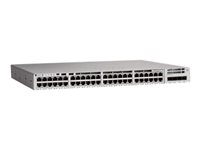 Cisco Catalyst 9200L - Network Advantage - commutateur - C3 - 48 x 10/100/1000 (PoE+) + 4 x Gigabit SFP (liaison montante) - Montable sur rack - PoE+ (1440 W) C9200L-48P-4G-A