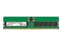 Micron - DDR5 - module - 32 Go - DIMM 288 broches - 5600 MHz / PC5-44800 - CL46 - 1.1 V - mémoire enregistré - ECC MTC20F2085S1RC56BR