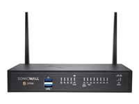 SonicWall TZ370W - Essential Edition - dispositif de sécurité - 1GbE - Wi-Fi 5 - 2.4 GHz, 5 GHz - Programme SonicWALL Secure Upgrade Plus (2 ans d'option) - bureau 02-SSC-6836