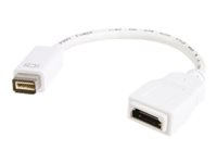 StarTech.com Adaptateur de cable video Mini DVI vers HDMI pour Macbook et iMac - Adaptateur vidéo - mini-DVI mâle pour HDMI femelle - 20 cm - blanc - pour P/N: HDMIROTMM6 MDVIHDMIMF