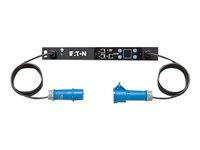 Eaton ePDU G3 In-Line Monitored - Système de surveillance de l'installation électrique (rack-montable) - CA 230 V - 7 kW - Ethernet, RS-232 - connecteurs de sortie : 1 - 0U - noir EILB13