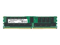 Micron - DDR4 - module - 16 Go - DIMM 288 broches - 3200 MHz / PC4-25600 - CL22 - 1.2 V - mémoire enregistré MTA18ASF2G72PDZ-3G2R1R