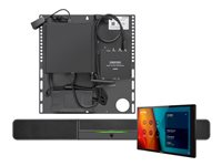 Crestron Flex UC-B30-T-WM - For Microsoft Teams Rooms - kit de vidéo-conférence (barre son, console d'écran tactile, mini PC) - Certifié pour Microsoft Teams - noir UC-B30-T-WM