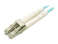 Uniformatic - Câble réseau - LC multi-mode (M) pour LC multi-mode (M) - 10 m - fibre optique - 50 / 125 microns - OM3 - sans halogène 21276
