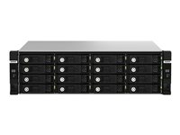 QNAP TL-R1620Sdc - Baie de disques - 16 Baies (SATA-600 / SAS-3) - SAS 12Gb/s (externe) - rack-montable - 3U TL-R1620SDC