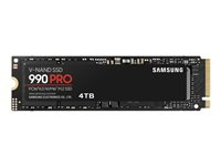 Samsung 990 PRO MZ-V9P4T0BW - SSD - chiffré - 4 To - interne - M.2 2280 - PCIe 4.0 x4 (NVMe) - AES 256 bits - TCG Opal Encryption MZ-V9P4T0BW