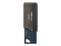 PNY PRO Elite V2 - Clé USB - 512 Go - USB 3.2 Gen 2 P-FD512PROV2-GE
