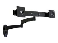 Ergotron 200 Series Dual Monitor Arm - kit de montage 45-231-200