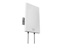 Cisco Meraki 5 GHz Sector Antenna (13 dBi Gain) - Antenne - 13 dBi - directionnel - extérieur, mural, montage sur perche, intérieur - pour Cisco Meraki MR62, MR66, MR72 Cloud Managed 802.11ac Outdoor AP MA-ANT-21