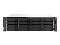 QNAP TS-H2287XU-RP - Serveur NAS - 22 Baies - rack-montable - SATA 6Gb/s - RAID RAID 0, 1, 5, 6, 10, 50, JBOD, 60 - RAM 32 Go - 2.5 Gigabit Ethernet / 10 Gigabit Ethernet - iSCSI support - 3U TS-H2287XU-RP-E2336-32G