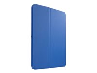 Case Logic SnapView 2.0 - Étui à rabat pour tablette - polycarbonate - bleu - 10" - pour Samsung Galaxy Tab 4 (10.1 ") CSGE2177ION