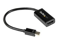 StarTech.com Kit de connectiques Mini DisplayPort vers DVI - Convertisseur actif Mini DP vers HDMI avec câble HDMI vers DVI de 1,8 m - Convertisseur vidéo - DisplayPort - DVI, HDMI MDPHDDVIKIT