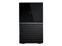 WD My Book Duo WDBFBE0240JBK - Baie de disques - 24 To - 2 Baies - HDD 12 To x 2 - USB 3.1 Gen 1 (externe) WDBFBE0240JBK-EESN