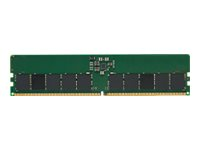Kingston - DDR5 - module - 16 Go - DIMM 288 broches - 4800 MHz - CL40 - 1.1 V - mémoire sans tampon - ECC KTD-PE548E-16G