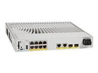 Cisco Catalyst 9200CX - Network Essentials - commutateur - compact - C3 - Géré - 8 x 10/100/1000 (PoE+) + 2 x 1000Base-T + 2 x SFP+ 10 Go (liaison montante) - Montable sur rack - PoE+ (240 W) C9200CX-8P-2XGH-E