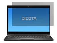 DICOTA Secret - Filtre de confidentialité pour ordinateur portable - à double sens - noir - pour Dell Latitude 7389 2-in-1, 7390 2-in-1 D31556