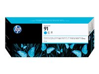 HP 91 - 775 ml - cyan - original - DesignJet - cartouche d'encre - pour DesignJet Z6100, Z6100ps C9467A