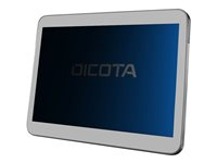 DICOTA Secret - Protection d'écran pour tablette - avec filtre de confidentialité - 4 voies - amovible - branchement - noir - pour Microsoft Surface Go D70043
