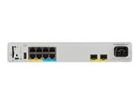 Cisco Catalyst 9200CX - Network Advantage - commutateur - compact - C3 - Géré - 4 x 10/100/1000 (UPOE) + 4 x 100/1000/2.5/5/10G (UPOE) + 2 x SFP+ 10 Go (liaison montante) - Montable sur rack - UPOE (240 W) C9200CX-8UXG-2XH-A