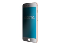 DICOTA Secret - Protection d'écran pour téléphone portable - avec filtre de confidentialité - 4 voies - transparent - pour Apple iPhone 8 Plus D31460
