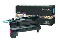 Lexmark - Magenta - original - cartouche de toner LCCP, LRP - pour Lexmark C792, X792 C792A1MG