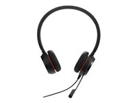 Jabra Evolve 20SE MS stereo - Special Edition - micro-casque - sur-oreille - filaire - USB-C - isolation acoustique - Certifié pour Skype for Business 4999-823-389