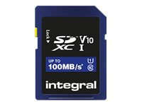 Integral - carte mémoire flash - 16 Go - SDHC UHS-I INSDH16G-100V10
