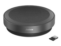 Jabra Speak2 75 MS - Haut-parleur main libre - Bluetooth - sans fil - USB-C, USB-A - gris foncé - Certifié pour Microsoft Teams Rooms, Optimisé pour Microsoft Teams, Certifié Microsoft Swift Pair 2775-319