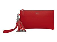 Mobilis Origine Pouch - Étui pour téléphone portable - imitation cuir - rouge 042040