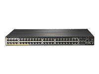 HPE Aruba 2930M 40G 8 HPE Smart Rate PoE Class 6 1-slot Switch - Commutateur - C3 - Géré - 36 x 10/100/1000 + 4 x SFP Gigabit combiné + 8 x 1/2.5/5/10GBase-T (PoE Class 6) - Montable sur rack - PoE Class 6 (1440 W) R0M67A