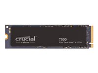 Crucial T500 - SSD - 1 To - interne - PCIe 4.0 (NVMe) - dissipateur de chaleur intégré CT1000T500SSD5