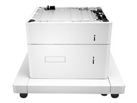 HP Paper Feeder and Stand - base d'imprimante avec tiroir d'alimentation pour support d'impression - 2550 feuilles J8J92A