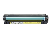 HP 650A - Jaune - original - LaserJet - cartouche de toner (CE272A) - pour Color LaserJet Enterprise CP5520, CP5525, M750 CE272A