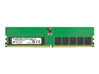 Micron - DDR5 - module - 32 Go - DIMM 288 broches - 4800 MHz / PC5-38400 - CL40 - 1.1 V - mémoire sans tampon - ECC MTC20C2085S1EC48BA1R
