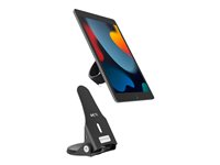 Compulocks Support Tablette Grip&Dock Universel Et Amovible Noir - Pied - pour tablette - verrouillable - noir - ordinateur de bureau 189BGRPLCK