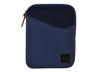Case Logic LoDo Sleeve - Étui protecteur pour tablette - toile de coton - gris, bleu - 8" LODS108DBL