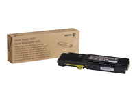 Xerox Phaser 6600 - Haute capacité - jaune - original - cartouche de toner - pour Phaser 6600; WorkCentre 6605 106R02231