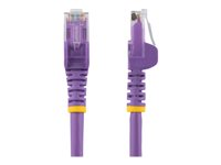 StarTech.com Câble réseau Cat6 UTP sans crochet - 7 m Violet - Cordon Ethernet RJ45 anti-accroc - Câble patch - Cordon de raccordement - RJ-45 (M) pour RJ-45 (M) - 7 m - UTP - CAT 6 - sans crochet - violet N6PATC7MPL