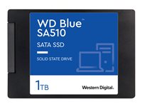 WD Blue SA510 WDS100T3B0A - SSD - 1 To - interne - 2.5" - SATA 6Gb/s - bleu WDS100T3B0A