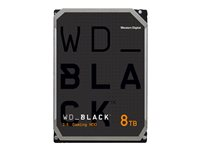 WD_BLACK WD8002FZWX - Disque dur - 8 To - interne - 3.5" - SATA 6Gb/s - 7200 tours/min - mémoire tampon : 128 Mo WD8002FZWX