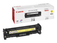 Canon 718 Yellow - Jaune - original - cartouche de toner - pour imageCLASS LBP7200; i-SENSYS MF8330, MF8350; Laser Shot LBP-7200; Satera MF8330, MF8350 2659B002