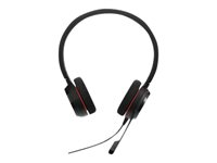Jabra Evolve 20 UC stereo - Micro-casque - sur-oreille - filaire - USB 4999-829-209