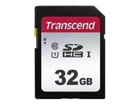 Transcend 300S - Carte mémoire flash - 32 Go - UHS-I U1 / Class10 - SDHC UHS-I TS32GSDC300S