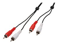 Uniformatic - Câble audio - RCA x 2 mâle pour RCA x 2 mâle - 5 m 40295