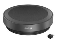 Jabra Speak2 75 UC - Haut-parleur main libre - Bluetooth - sans fil - USB-C, USB-A - gris foncé - certifié Zoom, Cisco Webex Certified, Certifié pour Zoom Rooms, Certifié Alcatel-Lucent, Certifié Avaya, Certifié Unify, Certifié MFi, Certifié Google Meet, Certifié Amazon Chime, Certifié Google Fast Pair 2775-429