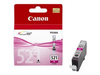 Canon CLI-521M - 9 ml - magenta - originale - réservoir d'encre - pour PIXMA iP3600, iP4700, MP540, MP550, MP560, MP620, MP630, MP640, MP980, MP990, MX860, MX870 2935B001