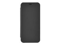 BIGBEN Connected folio - Coque de protection pour téléphone portable - cuir doux, synthétique - noir - pour Samsung Galaxy S10e CRYSTALGS10E